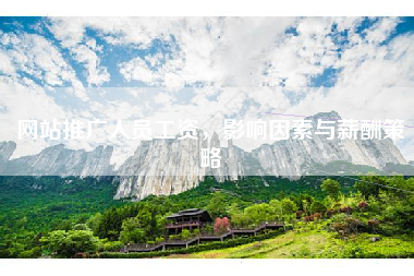 网站推广人员工资，影响因素与薪酬策略